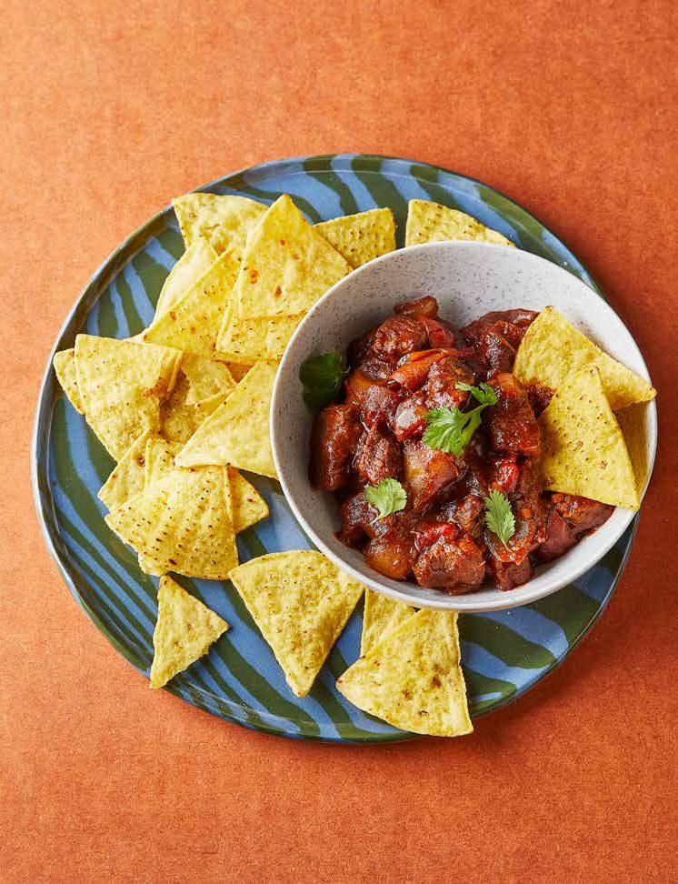 A dinner from How to Make Anything in a Slow Cooker