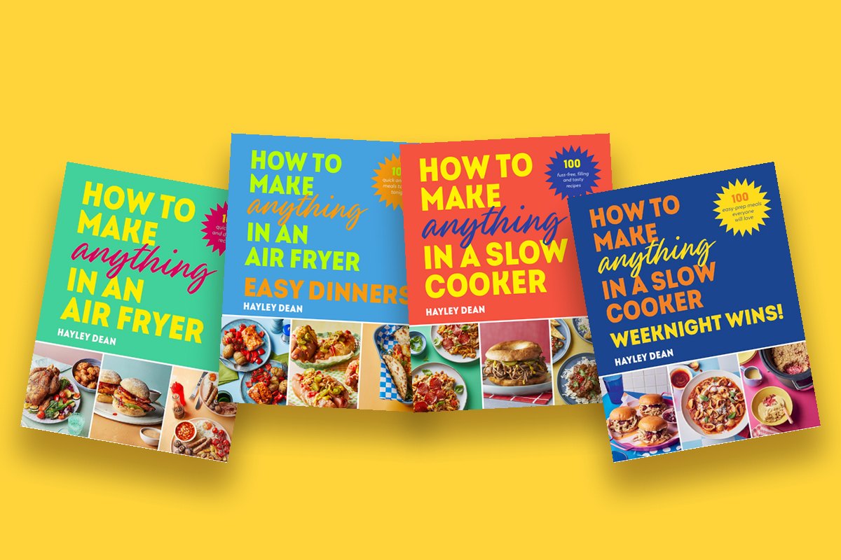 My four cookbooks